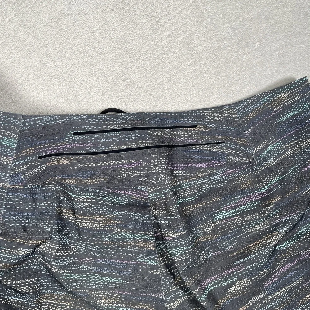Lululemon‎ Current State Board Shorts 30 Black Prism Zip Pocket Swim Trunks